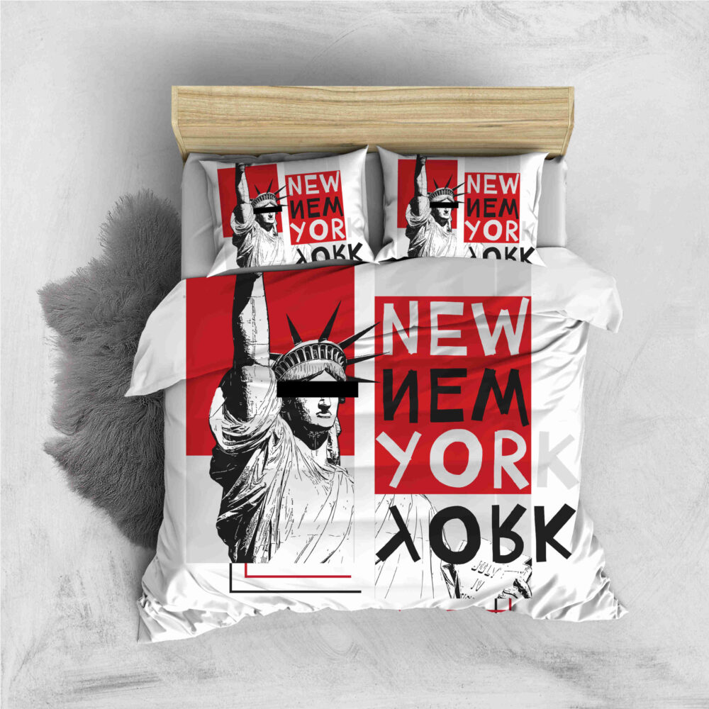 Parure de lit New York en rouge et noir 16655 f3b685 scaled