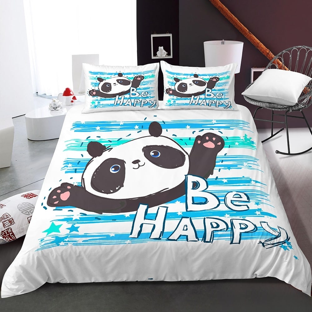Parure de lit panda heureux 20700 175fde