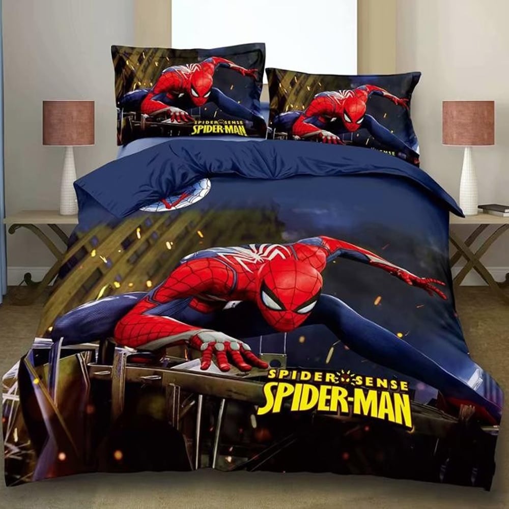 Parure de lit Spiderman dans la nuit 21479 902c97