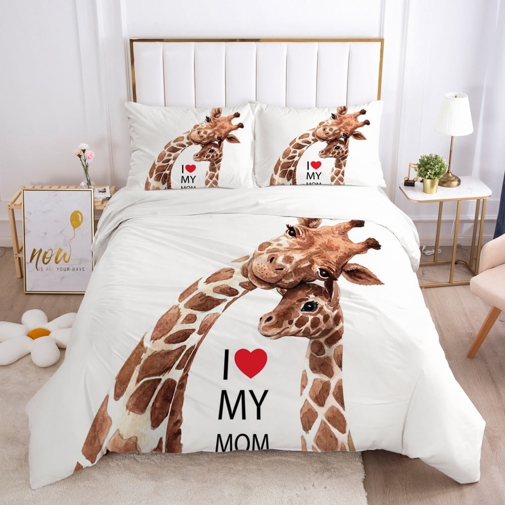 Parure de lit maman girafe 37608 47c10a