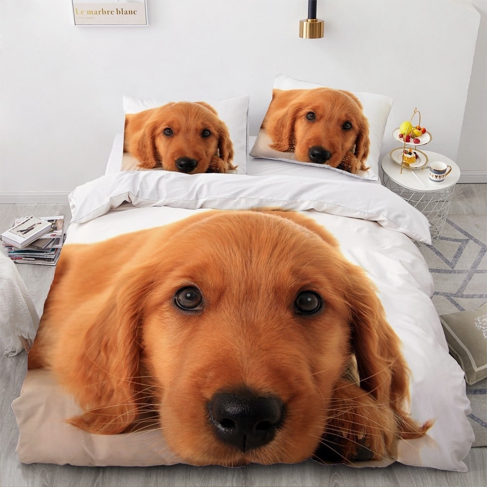 Parure de lit chien roux trop mignon 43563 662a75