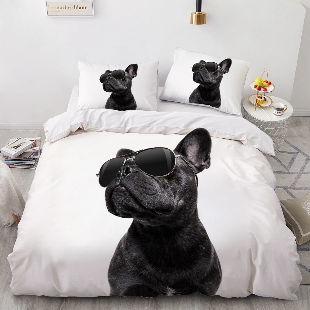 Parure de lit chien cane corso avec lunettes 43563 d10d26