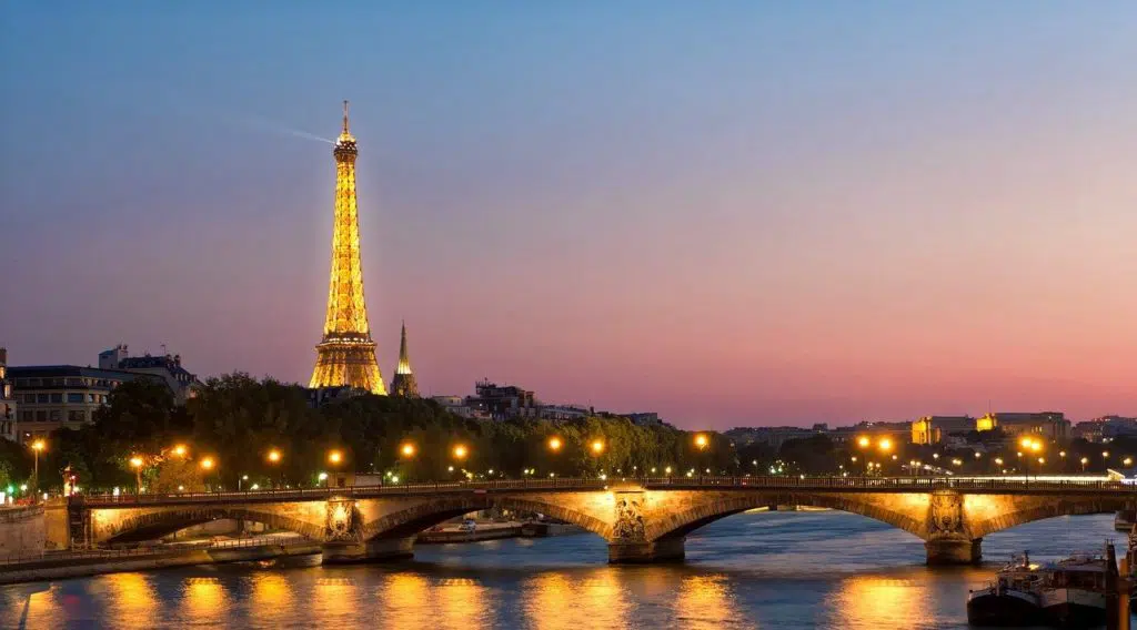 Parure de lit Paris romantique eiffel tower g0ddc1e620 1280 1