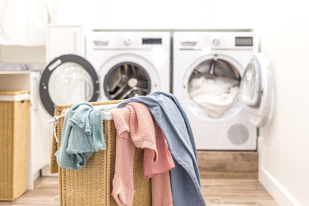 Le type de lavage de la housse de couette