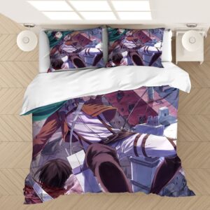 Parure de lit Rivaille Ackerman. Bonne qualité, confortable et à la mode sur un lit dans une maison