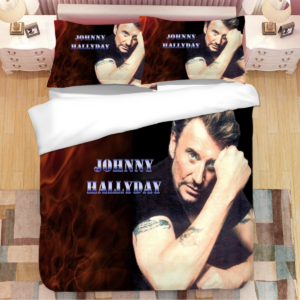 Parure de lit Johnny Hallyday tatouage