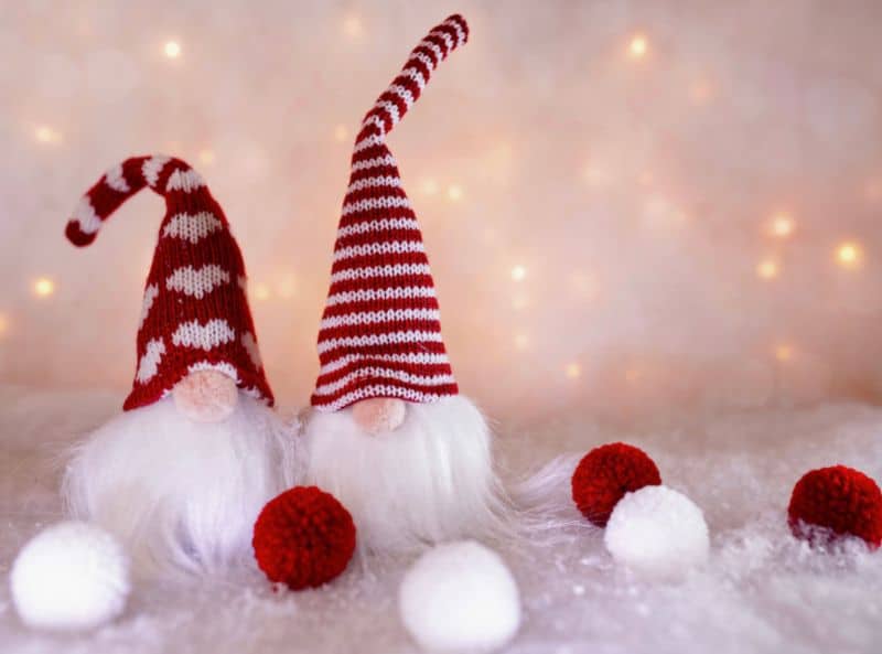 Parure de lit de Noël housse de couette de luxe motif Gnome img Noel 01 1