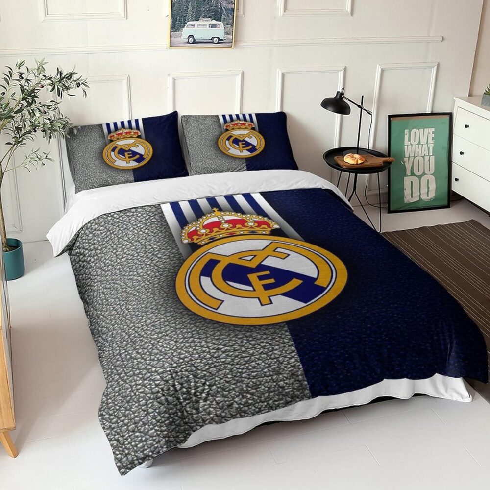 Parure de lit Real Madrid FC pour deux personnes img Parure de lit Real Madrid FC pour deux personnes 01