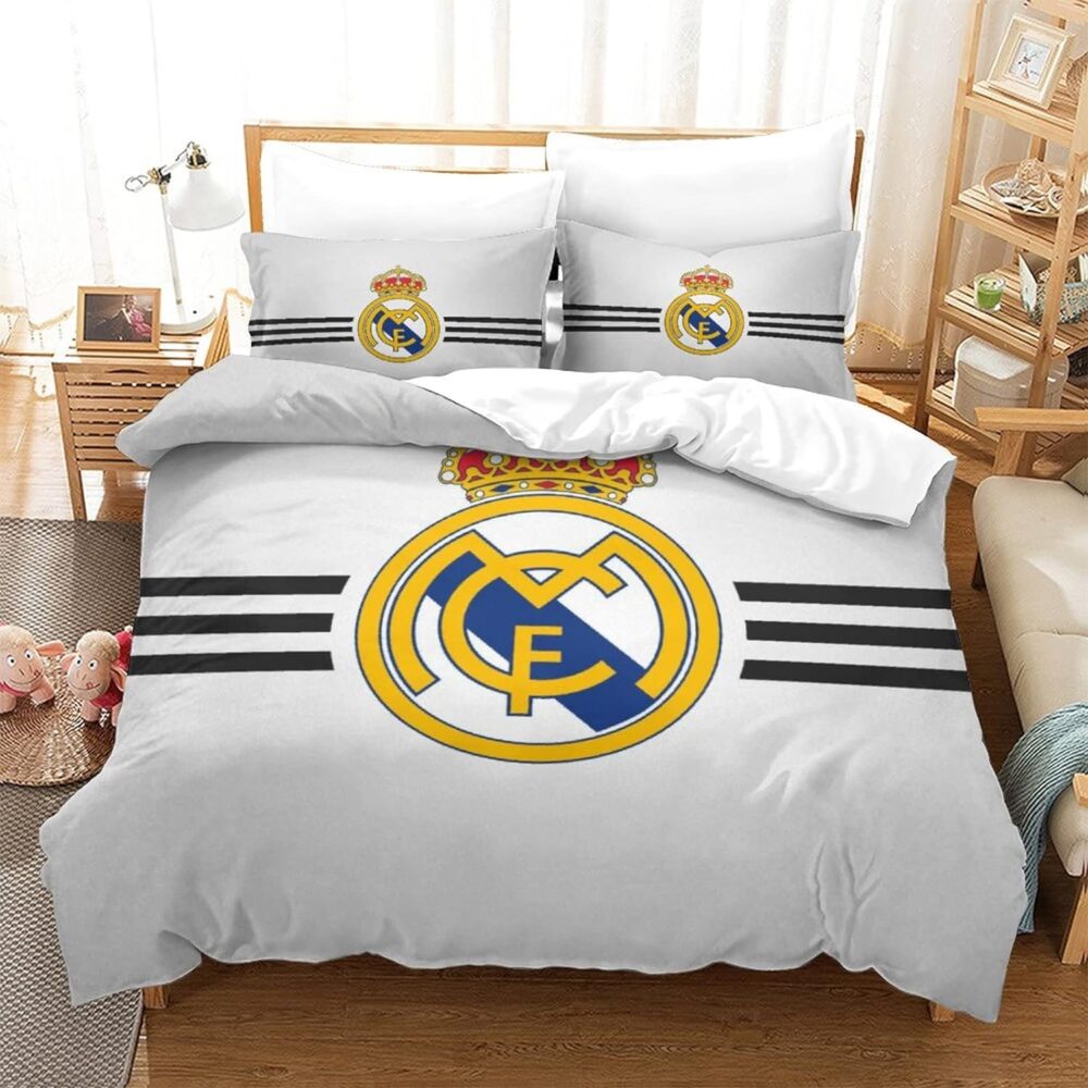 Parure de lit Real Madrid pour deux personnes img Parure de lit Real Madrid pour deux personnes 01