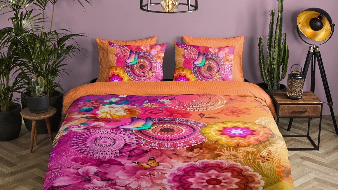 Parure De Lit Enfant British Morning – Housse 140x200 + Taie 63x63, 100% Coton Multicolore