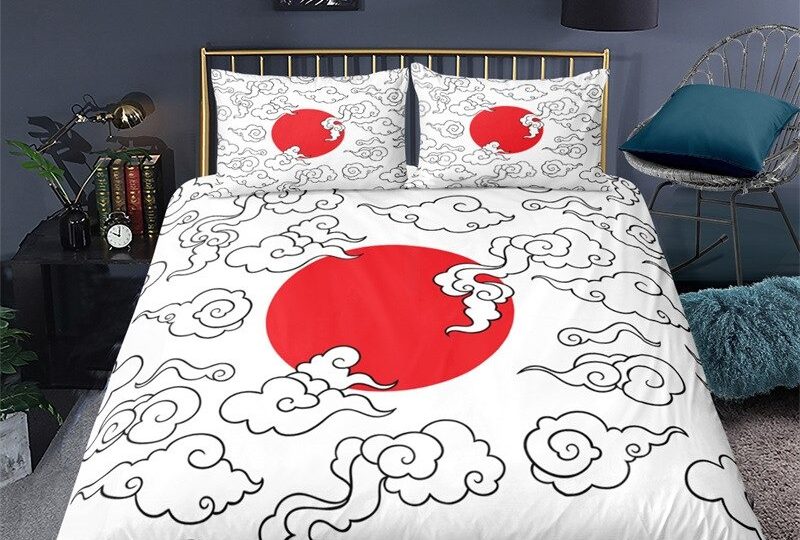 Parure de lit japon blanc