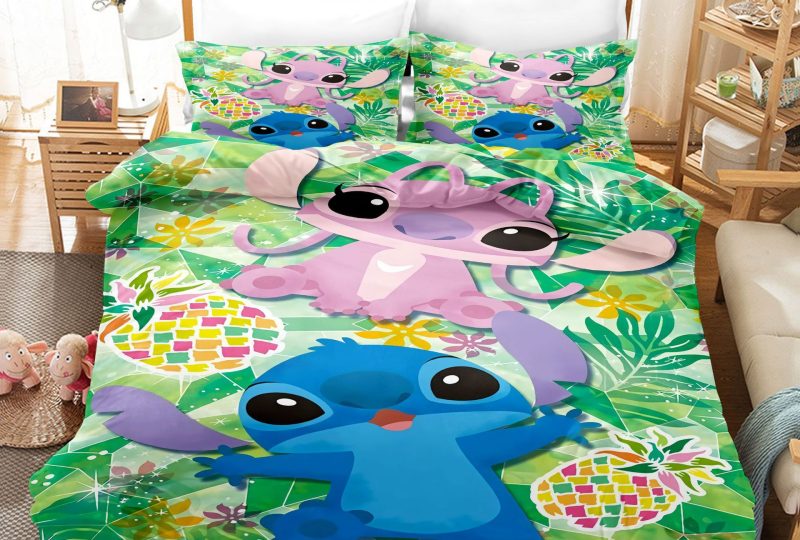 Bonne qualité, confortable et à la mode sur un lit dans une maison . Bonne qualité, confortable et à la mode sur un lit dans une maison