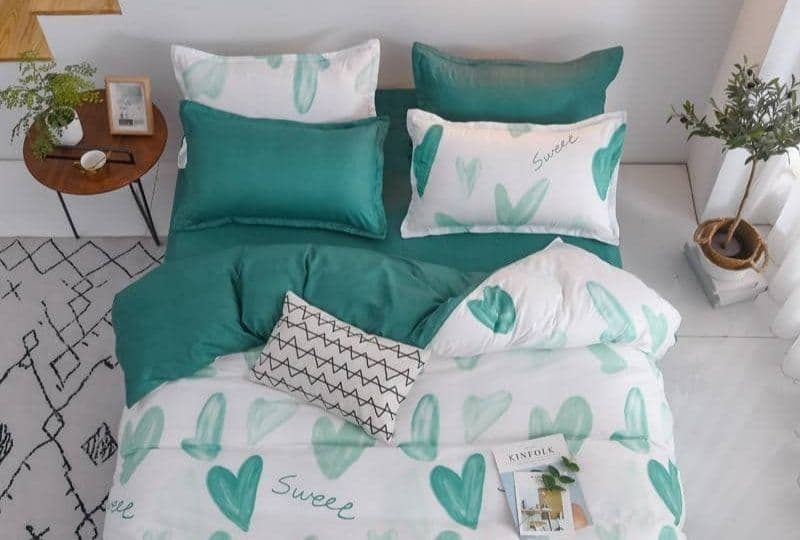 coeurs turquoises