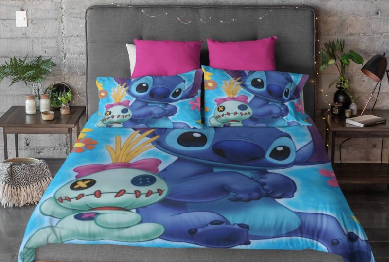 img_Parure de lit Disney Stitch avec son doudou_03