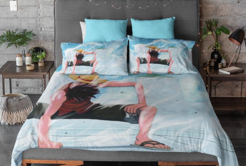 img_Parure de lit One Piece avec Luffy le chapeau de paille_02
