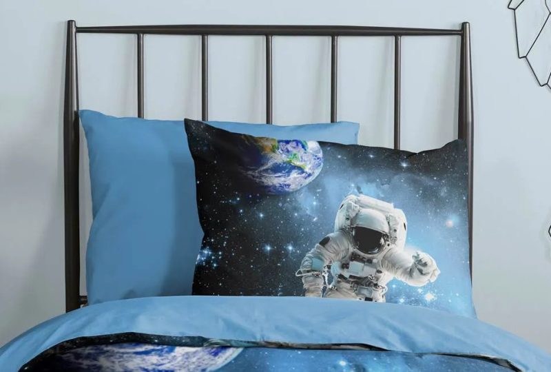 img_Parure de lit bleu Astronaute_02