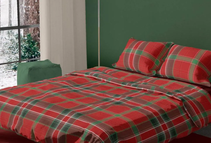 img_Parure de lit écossais de Noël _02