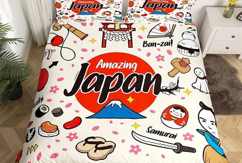 img_Parure de lit motif japonais_01